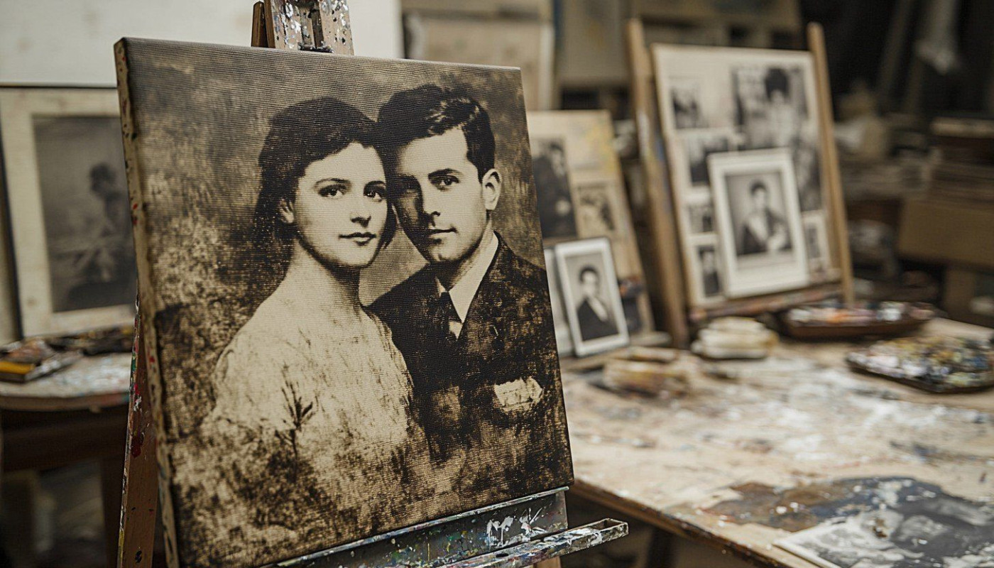 Comment les portraits personnalisés sur toile célèbrent l'histoire et l'artisanat