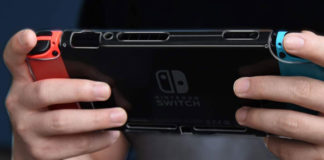 Console Nintendo Switch portable avec protection