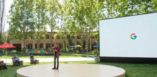 Sundar Pichai présente la conférence Google IO 2021